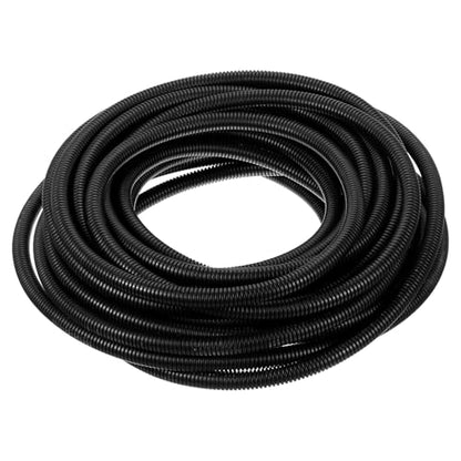 HARFINGTON Wire Loom Tubing 50FT - 3/8 inch, Wire Conduit Hose Cord Protector Cable Sleeves Flexible Electrical Wire Cover - size: 50ft-3/8in