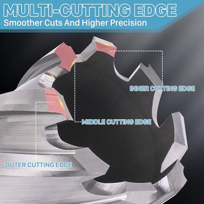 KEENTECH M2AL HSS Annular Cutter,5/8 Inch Diameter x 1 Inch Depth, - size: 5/8" dia, style: 1" depth