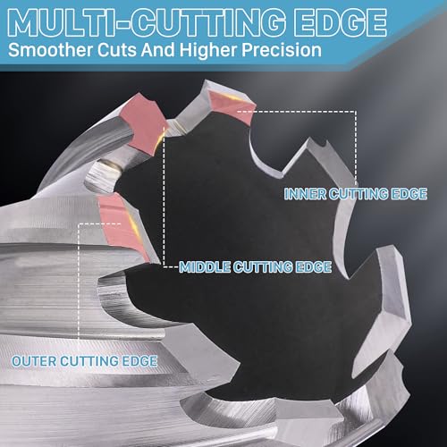 KEENTECH M2AL HSS Annular Cutter,7/8 Inch Diameter x 1 Inch Depth, - size: 7/8" dia, style: 1" depth
