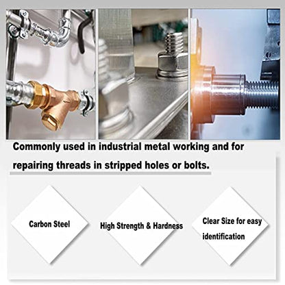Utoolmart Hex Rethreading Die, M3 x 0.5 Pitch, Carbon Steel Thread Die, Hex Rethreading Die Machine Thread Die, Hexagon Taper Pipe Die, 1 Pcs - size: M3×0.5 Standard Teeth