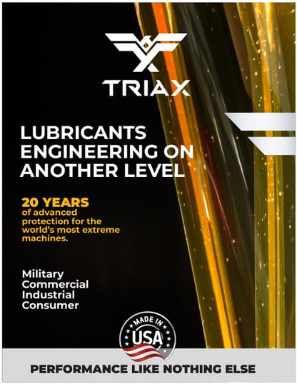 TRIAX Atlas 600 - Full Synthetic Grease - Ultra Duty - All 5th Wheel, Bearings, Joints, Pivots, Bolts - Super Adhesive - Marine - Wide Temp Range -40 F to 450 F - 14 oz Tube (Pack of 30) - size: 30 Tube Pack