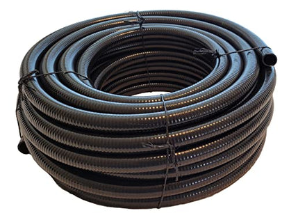 Flexible PVC Non Metallic UL Black Liquid Tight Electrical Conduit (1-1/2" Dia x 50 ft) - size: 1-1/2" Dia x 50 ft