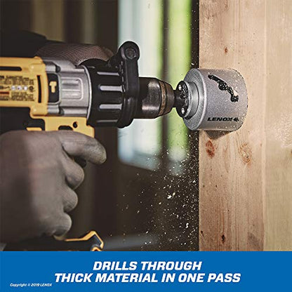 LENOX Tools Carbide Hole Saw, 2 1/4-Inch (57 mm) (LXAH3214) - style: 2 1/4-Inch (57 mm)