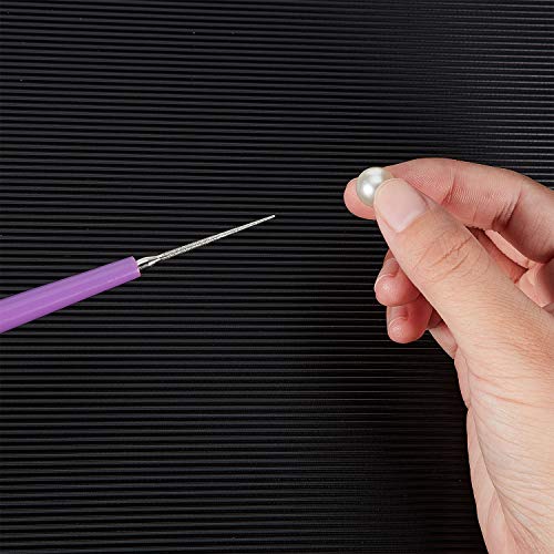 Mudder 10 Pcs Bead Reamer for Jewelry Making, DIY Tipped Diamond Reamer