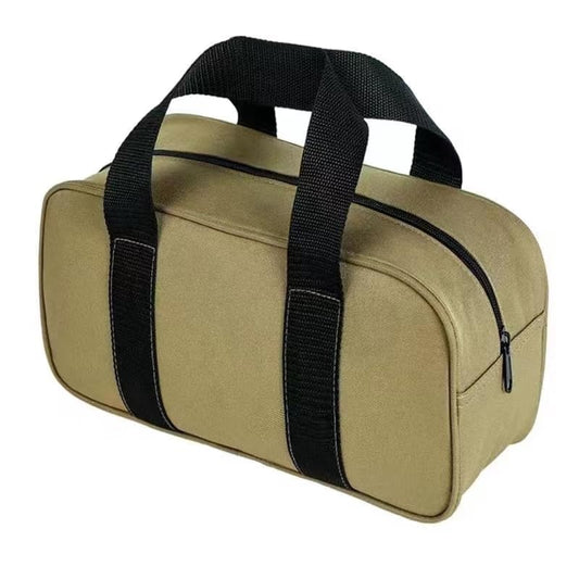 Heavy Duty Tool Bag, Waterproof Tool Organizer with Wide Open Mouth for Electrician, Carpenter, Mechanic & BBQ - Durable Oxford Cloth Construction, Portable Tool Tote (1, Yellow) - color: Yellow