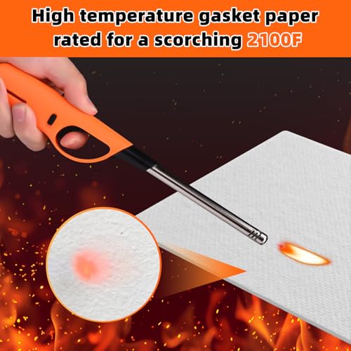 High Temperature Gasket Paper Thick Ceramic Fiber Alternative, 2100F Rated