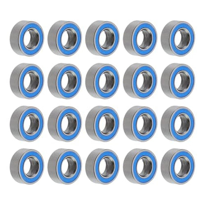 20pcs MR84-2RS Deep Groove Ball Bearings 4x8x3mm Miniature Bearing - size: 4x8x3mm