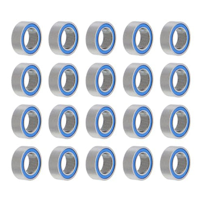20pcs MR74-2RS Deep Groove Ball Bearing 4x7x2.5mm Miniature Bearing - size: 4x7x2.5mm