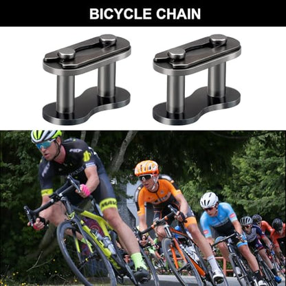 PAGOW 5 Pcs #420 Chain Master Link Roller, Steel Alloy Heavy Duty Connector for Motorcycle 50cc-125cc ATV Quad 4 Wheeler - color: #420, 5pcs