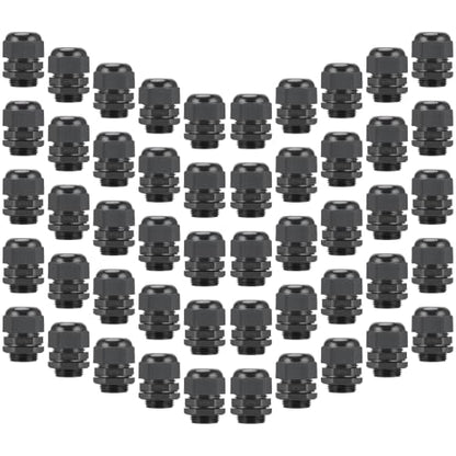 50 Pcs 3/4" NPT Cable Glands Waterproof Strain Relief Connector - color: 50 Pcs 3/4" NPT