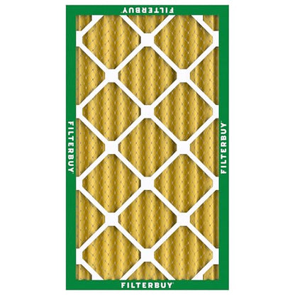 Filterbuy 8x16x4 Air Filter MERV 11 Pet & Allergy Defense (2-Pack) - size: 8x16x4