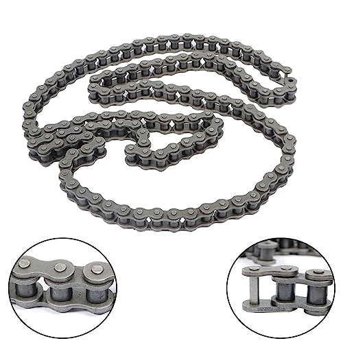 80H Heavy Duty Roller Chain 10 Feet with 1 Connecting Links 120 Links