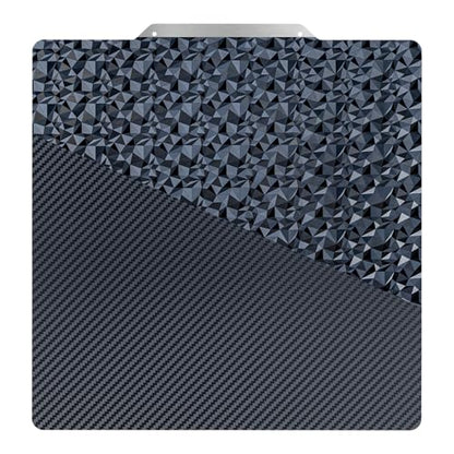 220mm (NO Magnetic Base) PEO (Diamond Pattern) & PET (Carbon Fiber Pattern) 3D Printer Build Plate Adhesive Print Bed Artilery Genius A net A6 A8 - color: PEO & PET (Diamond & Carbon Fiber), size: 220*220mm
