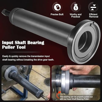 Input Shaft Bearing Puller Tools Kit Perfectly Fits for Eaton Fuller 1 3/4″ & 2″ Shafts, Not Works for RT600 / 6600 Series Transmissions
