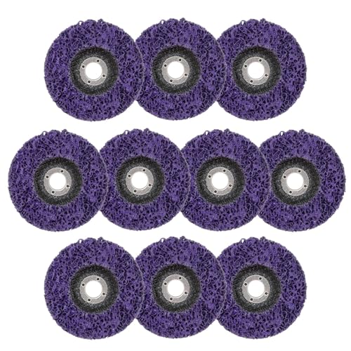 Nakkaa 20 Pack 4" x5/8" Strip Discs Stripping Wheel for Angle Grinder Clean - size: 4" x 5/8" (Pack of 2)