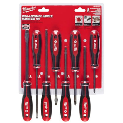Milwaukee 48-22-2708 8 Piece Screwdriver Set w/ ECX