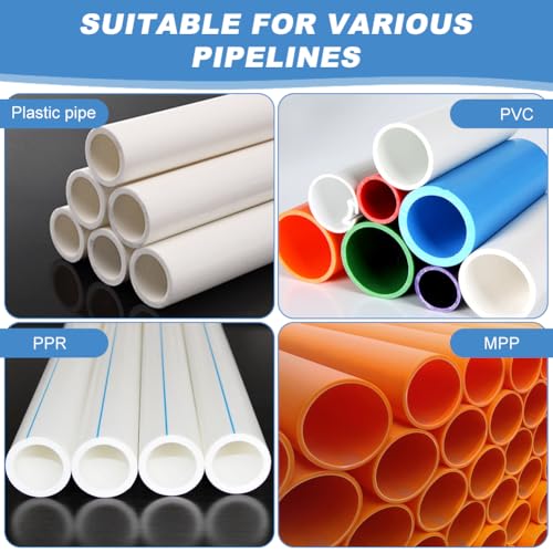 PVC Pipe Threading Tool, 1/2" & 3/4" NPT Threader Internal External Die