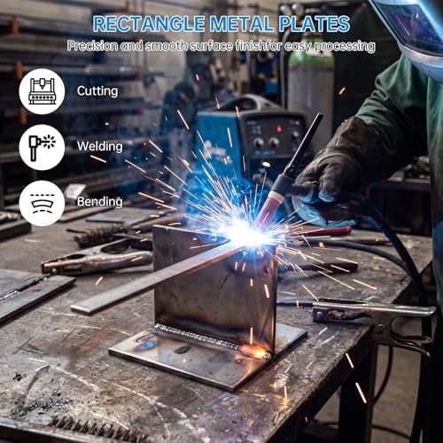16 x 12 Inch 304 Stainless Steel Sheets, 11Gauge Thickness Stainless Steel Plates Stainless Steel Shim Plates Metal Sheets for Kitchen DIY Craft Making (3 mm / 1/8 Inch Thickness) - size: 16 x 12 inch