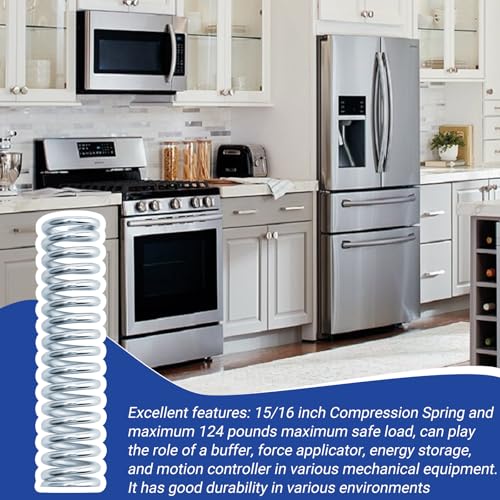 9732 Compression Spring,0.148 GA x 15/16 in. x 4 in. Compression Spring