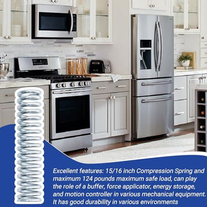 9732 Compression Spring,0.148 GA x 15/16 in. x 4 in. Compression Spring