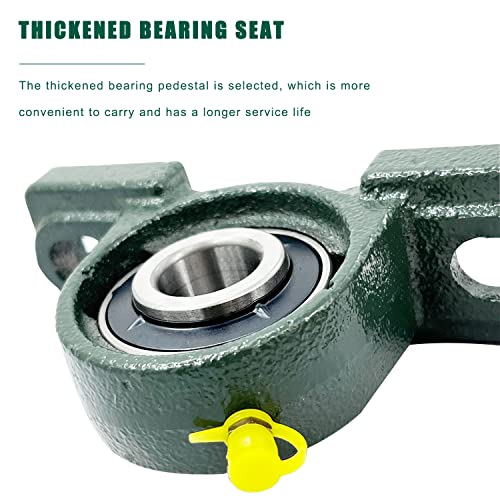 4Pcs UCP204-12 Pillow Block Bearing 3/4 inch Bore Mounted Pillow Block Bearings Chrome Steel Bearings with 3/4" Bore, Self Alignment - size: UCP204-12-4pcs