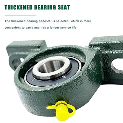4Pcs UCP204-12 Pillow Block Bearing 3/4 inch Bore Mounted Pillow Block Bearings Chrome Steel Bearings with 3/4" Bore, Self Alignment - size: UCP204-12-4pcs