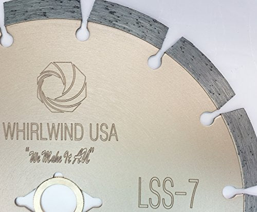 7 Inch General Purpose Segmented Diamond Saw Blade - size: 7" LSS