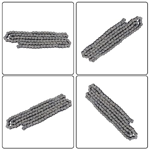 80H Heavy Duty Roller Chain 10 Feet with 1 Connecting Links 120 Links