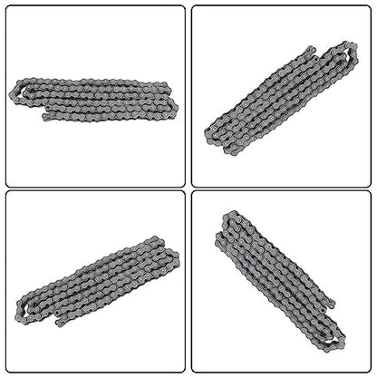 80H Heavy Duty Roller Chain 10 Feet with 1 Connecting Links 120 Links