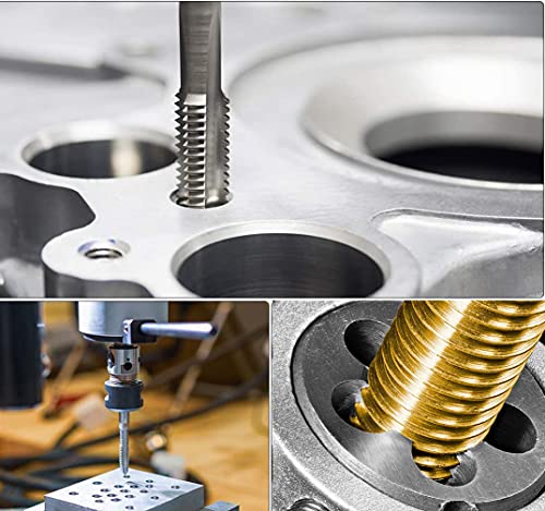 12mm x 1 HSS Metric Tap and Die Set Right Hand Thread,Tapping DIY Tool 3pcs (M12 x 1mm) - size: M12 x 1mm