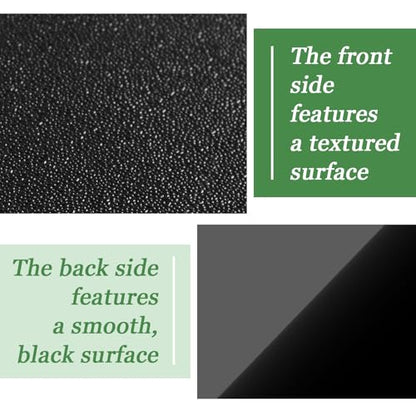 ABS Plastic Sheet 18 x 24 x 1/8 inch Thick 3mm Moldable Plastic Sheet Black Thermoplastic Sheet Good Thermoforming, for DIY Crafts (2, Black, 18 x 24 x 1/8) - size: 18 x 24 x 1/8