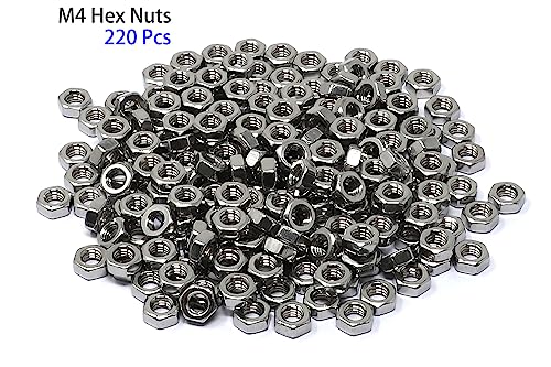 iexcell 660 Pcs M4 x 5/6/8/10/12/14/16/18/20/25/30 Stainless Steel 304 Hex Socket Head Cap Screws Bolts Nuts Washers Assortment Kit - size: M4 x 5/6/8/10/12/14/16/18/20/25/30mm