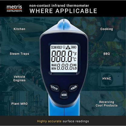 Metris MM2+ Infrared Thermometer Gun
