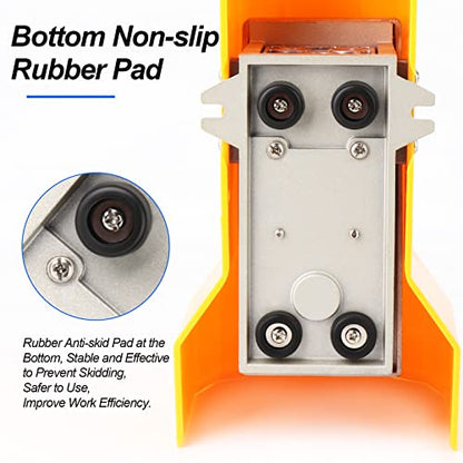 TAILONZ 1/4"NPT Pneumatic Foot Pedal Valve 5 Way 2 Position 4F210-08LG - size: 5 Way 2 Position(With Lock and Protective Shield)