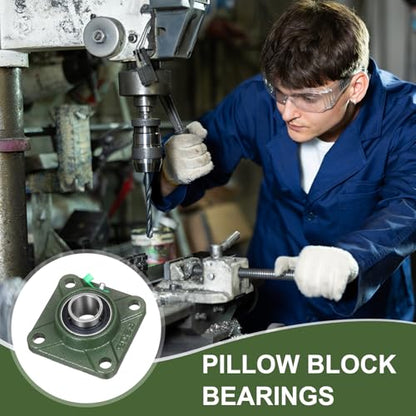 uxcell UCF205-16 Pillow Block Bearings,1 inch Bore(ABEC3) - size: UCF205-16 (1 inch)