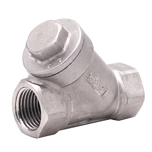 1/2 Inch Wye Strainer 100 Mesh Screen Filter Valve - 800 WOG SUS316 CF8M - size: 1/2 inch