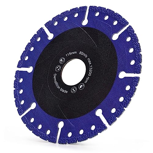 YIJING 4-1/2 Inch Metal Diamond Cutting Blade,Diamond Blade for Metal,Steel,Sheet Metal,Angle Iron,Stainless Steel - size: 4.5 inch