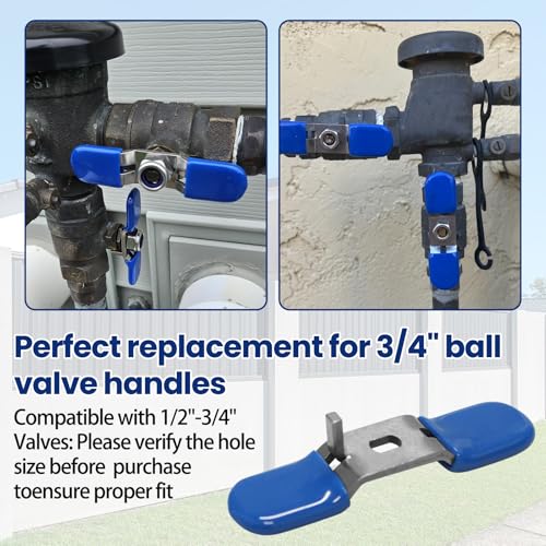 3/4" Ball Valve Handle Replacement for Zurn Wilkins RK34-BVHD