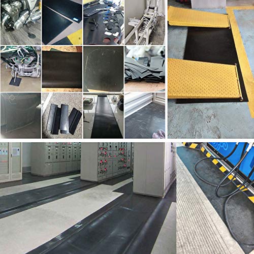 TORRAMI Solid Neoprene Rubber Strips Roll 1/8 (.125) inch Thick X 2 inch Wide X 10 Feet, for DIY Weather Stripping, Gasket, Seal - size: 2" Wide X 10' Long, style: 1/8 (.125)" Thick