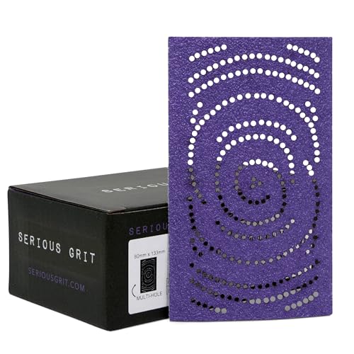 Serious Grit - 3x5 (80x133mm) P40 Grit Ceramic Sanding Sheets - 25 Pack - style: 40 Grit