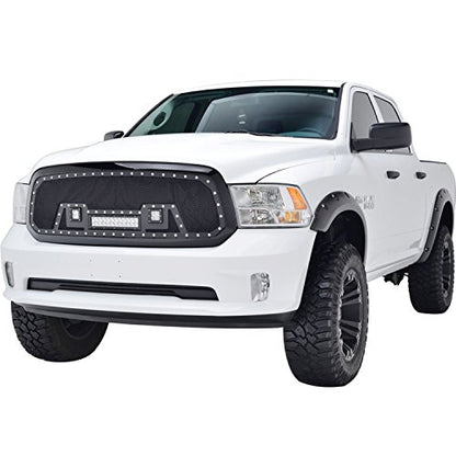 Paramount Automotive 48-0847 Evolution Black Stainless Steel Wire Mesh Packaged Grille