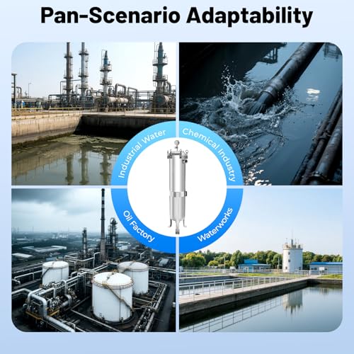 #2 Bag Filter Housing Stainless Steel Filter Solid-Liquid Separation Tool