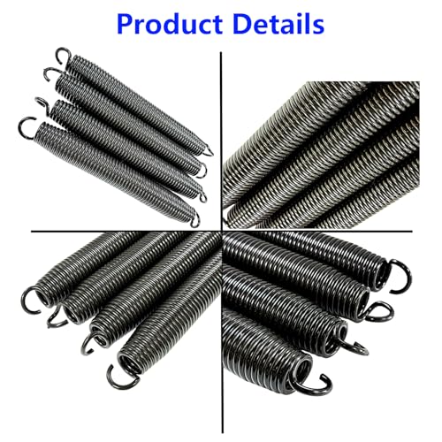 4 Pack R3847 Springs for RV Hydraulic Leveling Jacks Black 13-3/8"