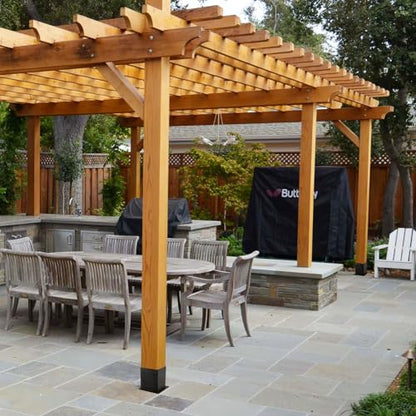 4 Pcs 6"× 6" Post Base|Inner Size (Fit 5.6" x5.6“Post| - size: 6"x6", style: 4 Set