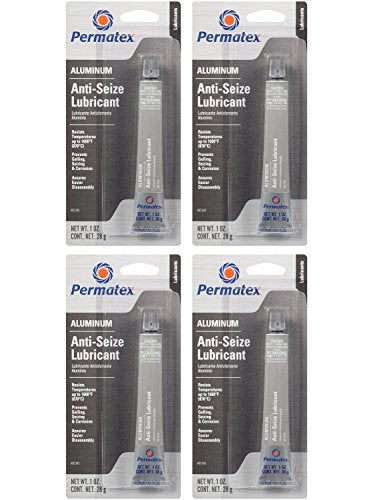 Permatex 81343 Anti-Seize efhba Lubricant, 1 Ounce Tube (4 Pack)