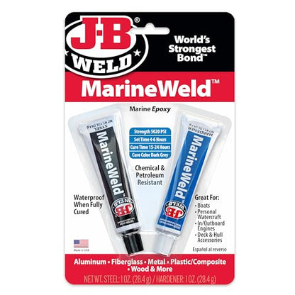 J-B Weld 8272 MarineWeld Marine Epoxy - 2 oz. - size: 2 oz