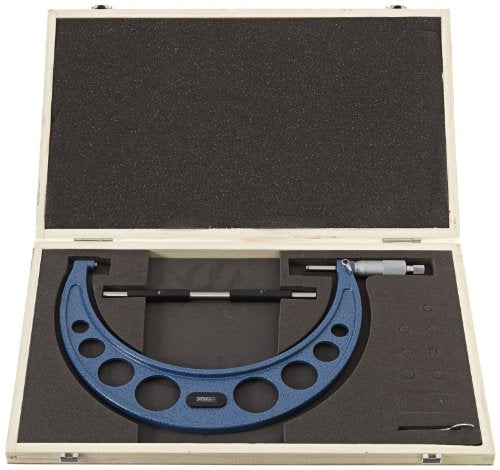 Fowler 52-240-009-1, Outside Inch Micrometer with 8-9" Measuring Range - size: 8-9 inches, style: Ratchet With Standard
