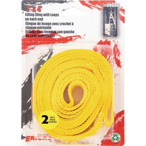 Erickson 09006 1" x 4' Double Ply Eye Ends Lift Sling