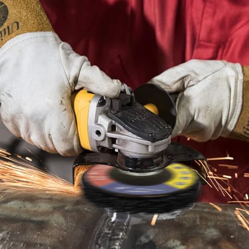 4 inch Stripping Discs Rust Remover Discs Remove Paint and Oxidation 5/8 inch Arbor Clean Discs Poly Strip Disc Angle Grinding Wheel - 12 Pack(Purple+Black+Green) - style: Purple+Black+Green-12 pcs