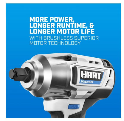 Brushless 20V Impact Wrench by HART